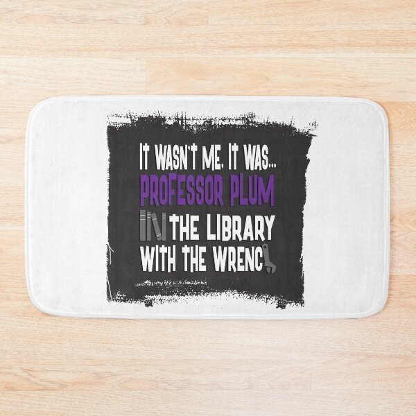 Item preview, Professor Plum in the library with the wrench - Clue designed and sold by agilexp.