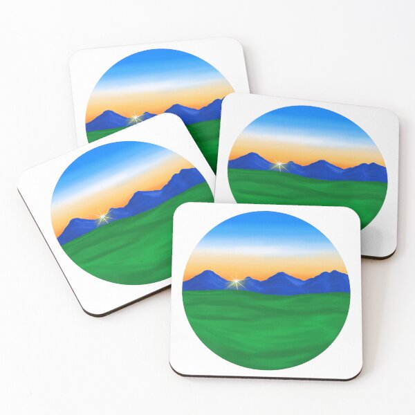 Item preview, Sunset Field Landscape designed and sold by lizashev.
