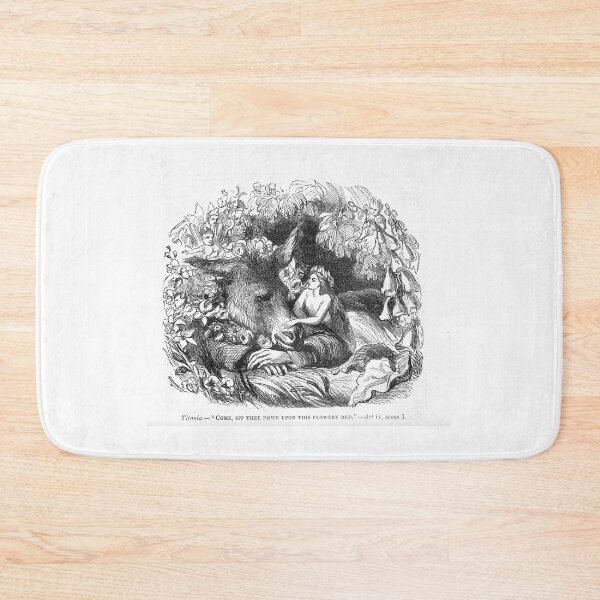 Item preview, Bottom and Titania -- Midsummer Night's Dream Illustration designed and sold by aleyna22.