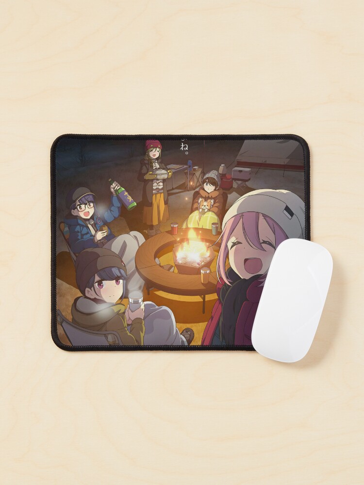 yuru camp mousepad