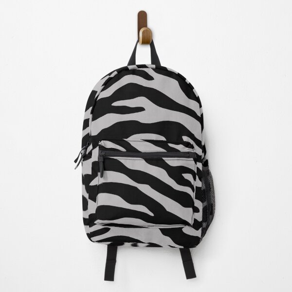 Item preview, Zebra Wild Animal Print 183 Black and Gray designed and sold by tonymagnerart.