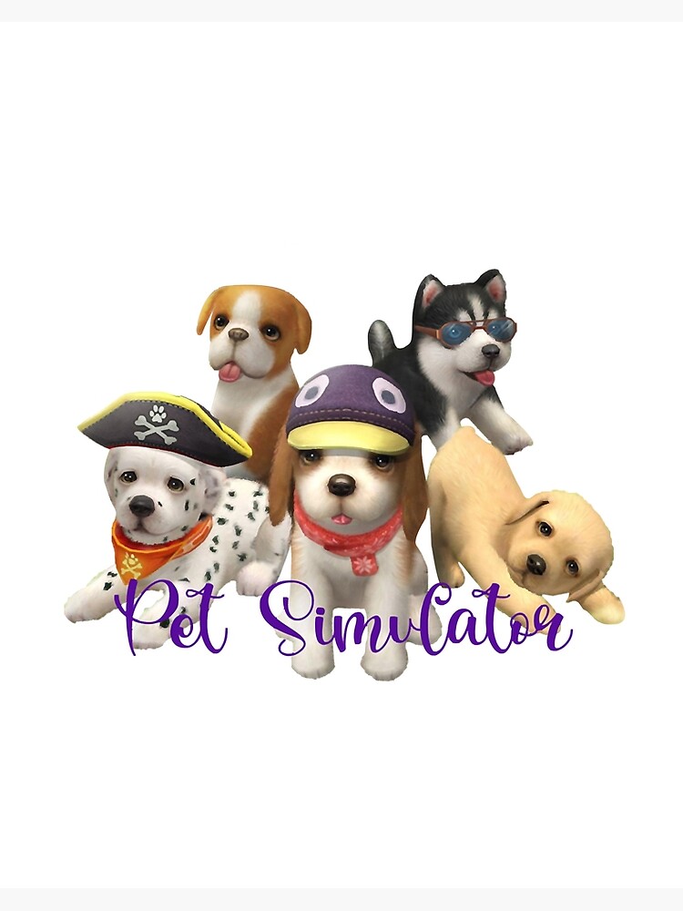 pet simulator x code Poster for Sale by IconicNJs