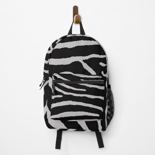 Item preview, Zebra Wild Animal Print 286 Black and Gray designed and sold by tonymagnerart.