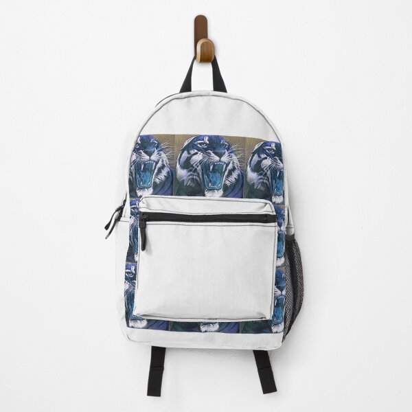 Item preview, Ferocious Roaring Tigers (Blue) designed and sold by Thomas Dossman.