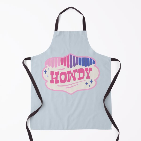 Item preview, HOWDY | Pink White Blue Cookie 90s Style Colorful Cowboy Space Cowgirl Rodeo Aesthetic | HOWDY Y'ALL | Sky Background designed and sold by PEARROT.