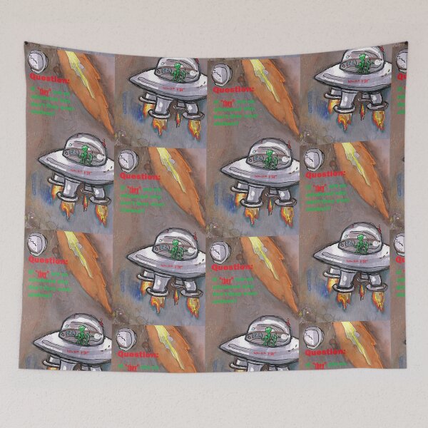 Item preview, Aliens near Pan designed and sold by judy snyder.