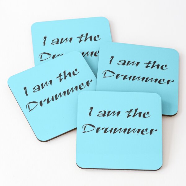 Item preview, I am the Drummer - T-Shirt Band Sticker  designed and sold by deanworld.