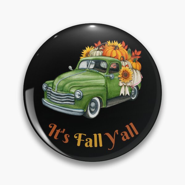 Item preview, Fall Season Pumpkin Truck Vintage designed and sold by Elatty.
