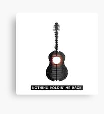 Shawn Guitar Tattoo Metal Print