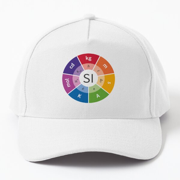 SI - International System of Units, System of measurement Baseball Cap