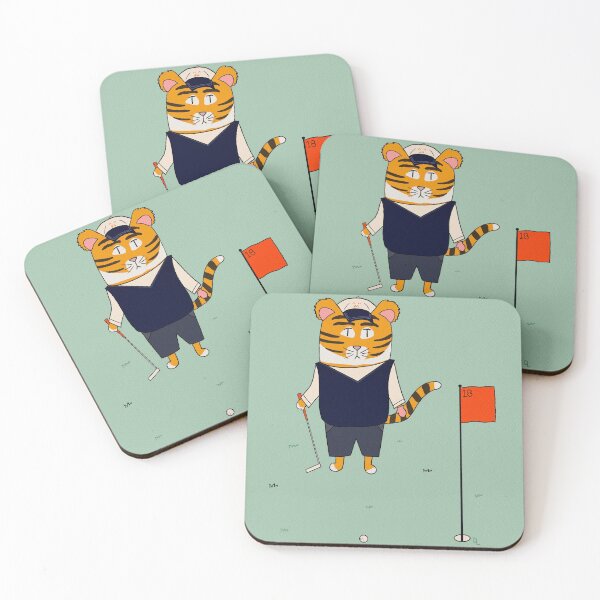 Item preview, Tiger at the Open designed and sold by illustrations by debs.