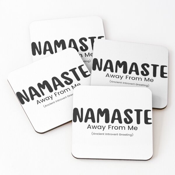 Item preview, Namaste Away From Me | Sarcastic  | Anti Social| Funny | Introvert | Funny Anti Social | Funny Introvert designed and sold by Alexa5454.