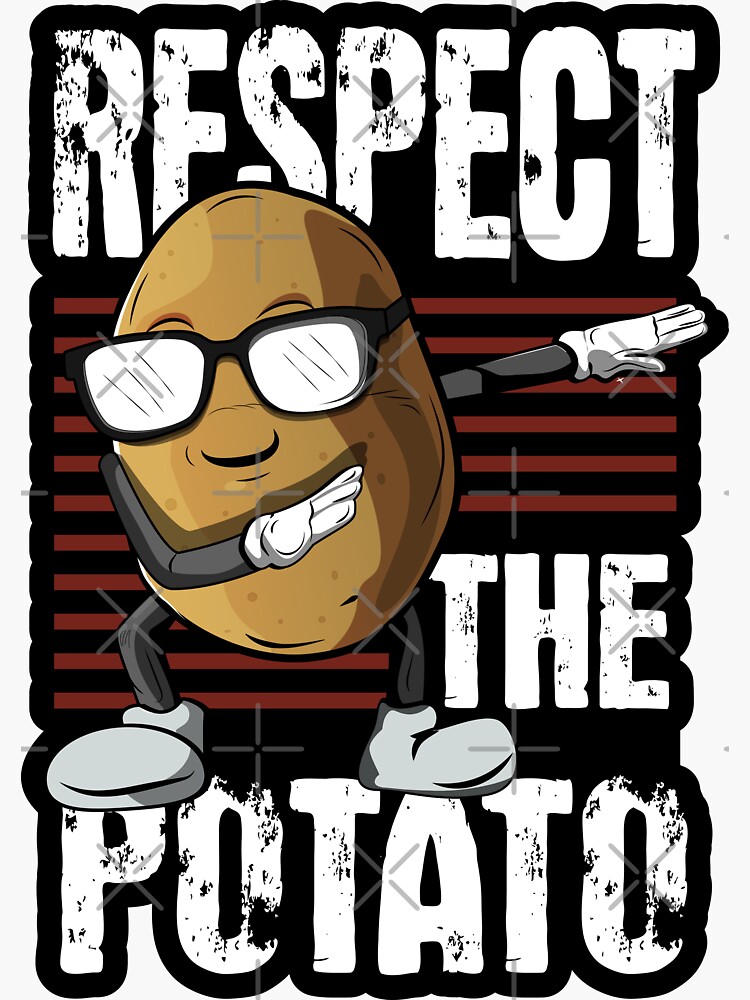 Positive Potato I May be a Tiny Potato but I Believe in you Sticker for  Sale by saadmery2020