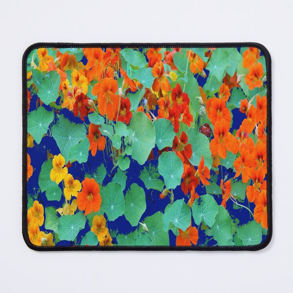 Item preview, ORANGE GARDEN FLOWERS ABSTRACT designed and sold by sharlesart.