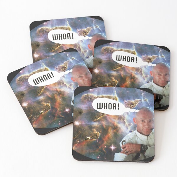 Item preview, Space Astronaut Nebula designed and sold by ArtMeetsPizza.