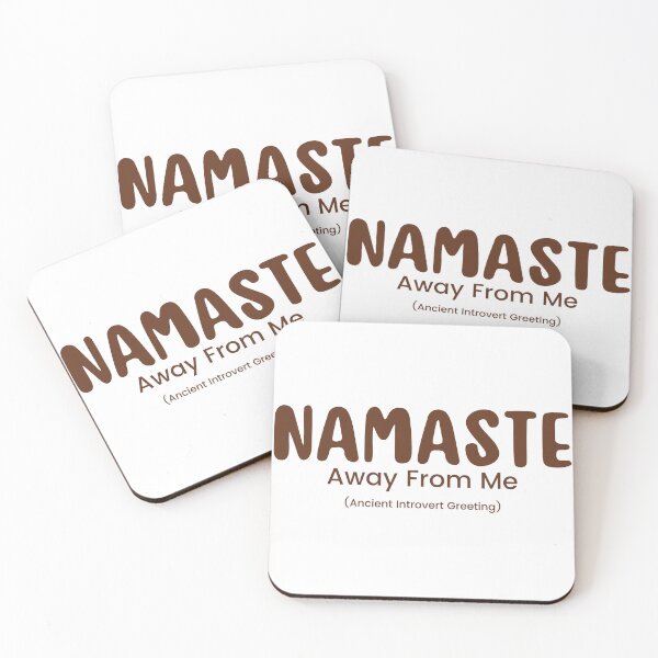 Item preview, Namaste Away From Me | Sarcastic  | Anti Social| Funny | Introvert | Funny Anti Social | Funny Introvert designed and sold by Alexa5454.
