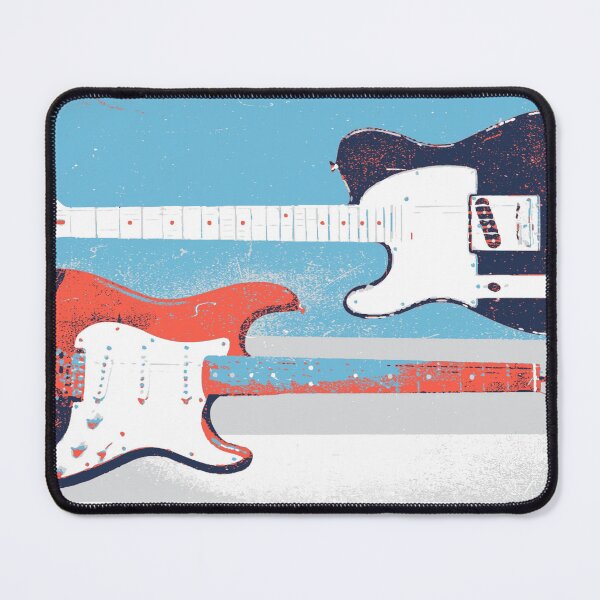 Item preview, Retro Electric Guitar Art designed and sold by Still-Water.