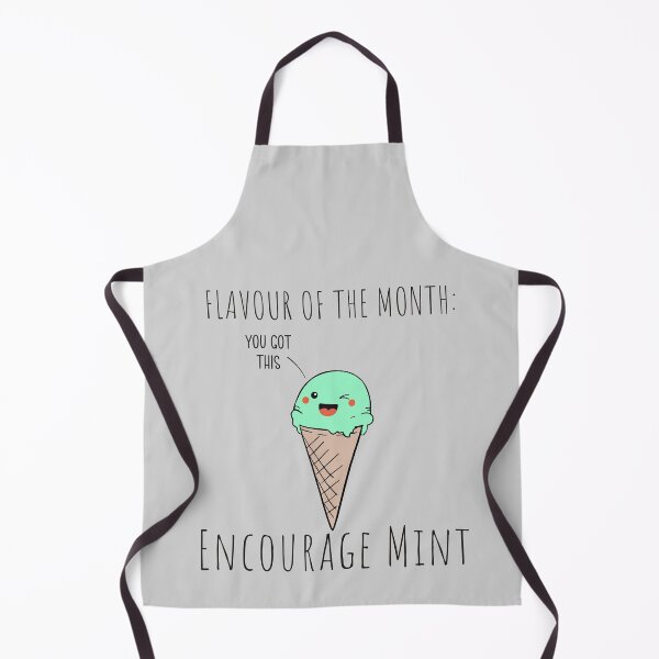 Item preview, Encourage Mint Ice Cream Pun designed and sold by KGoPrintables.