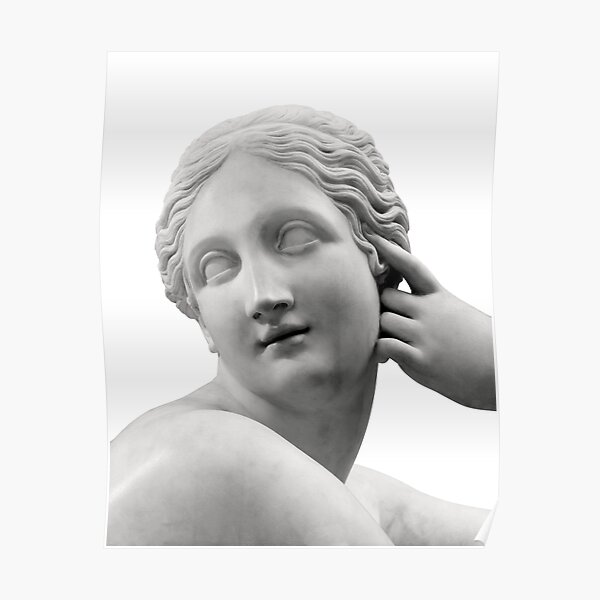 "vintage Greek sculpture , Antonio Canova's artwork" Poster for Sale by
