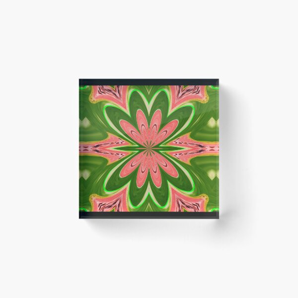Item preview, ABSTRACT PAINTING WATERMELON GEOMETRIC ART FANTASY. designed and sold by Ralek.