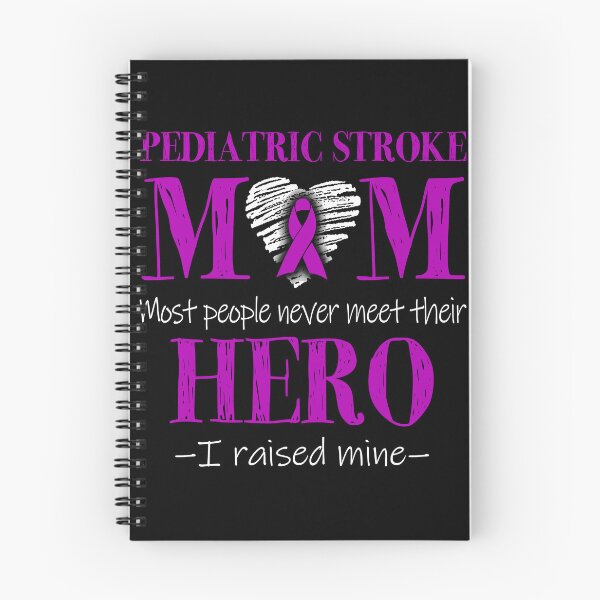 Item preview, Proud Pediatric Stroke Mom HERO I Raised Mine designed and sold by Mnrshirley.