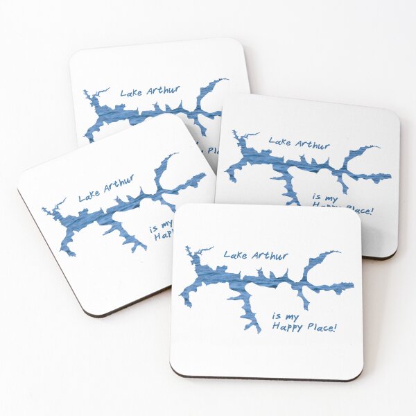 Item preview, Lake Arthur is my Happy Place! designed and sold by RedHandedOD.