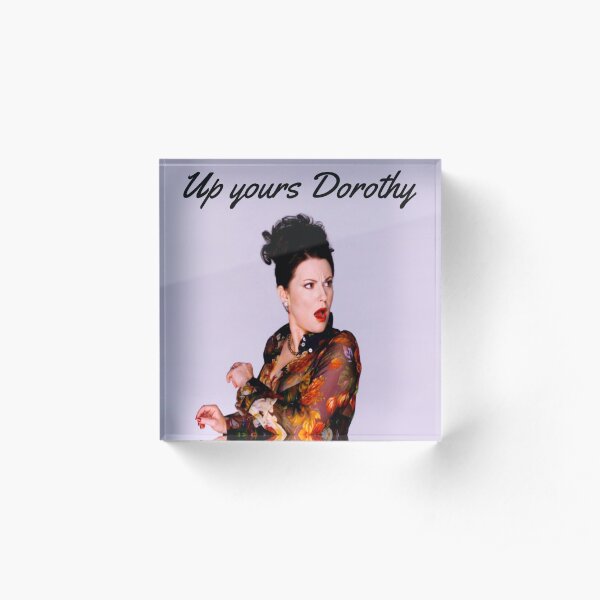 Karen Walker #1 Acrylic Block