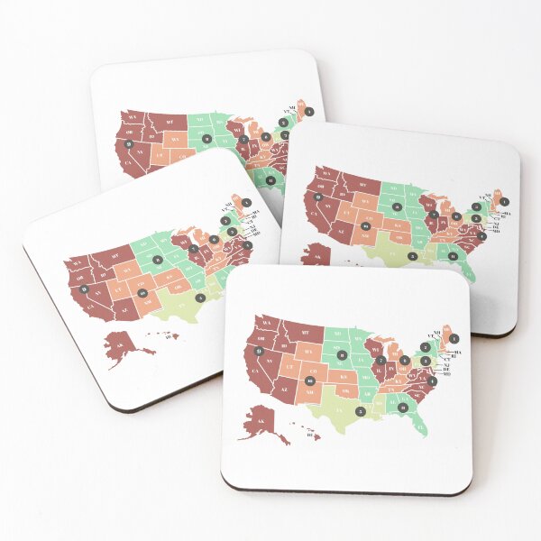 Item preview, Map of the United States Courts of Appeals designed and sold by vkdavidson.