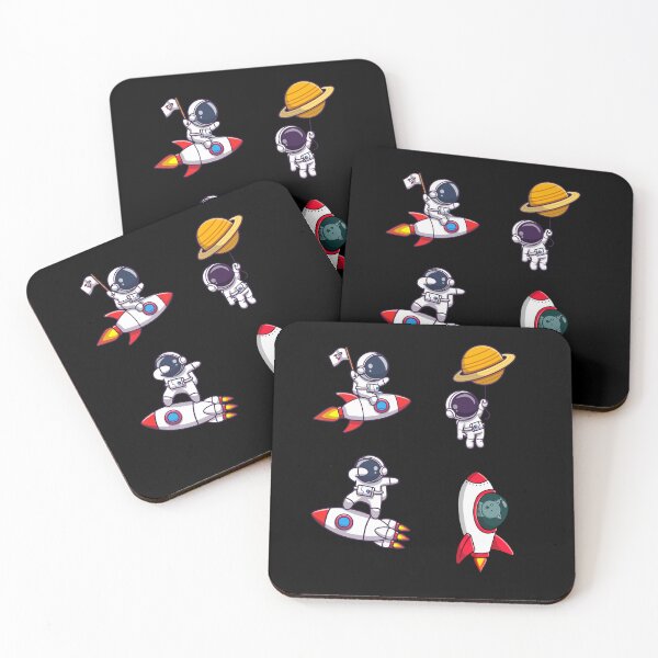 Item preview, Astronaut Sticker Pack designed and sold by SnarkyTeesMugs.