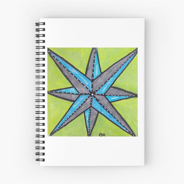 Item preview, Starburst-Blue, Grey & Green designed and sold by PJMartinRedShop.