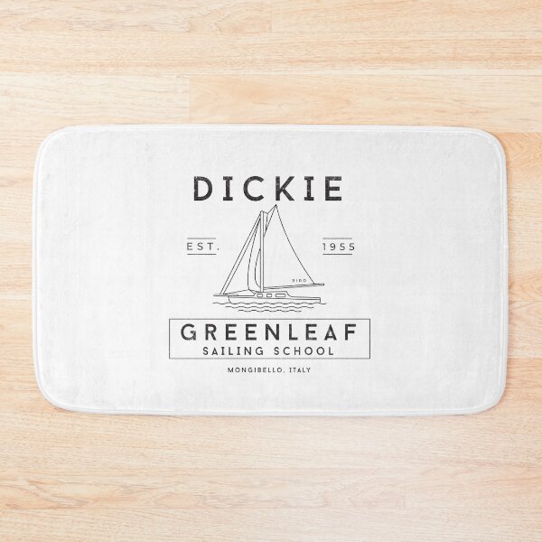 Item preview, Dickie Greenleaf Sailing School - modern vintage logo designed and sold by Primotees.