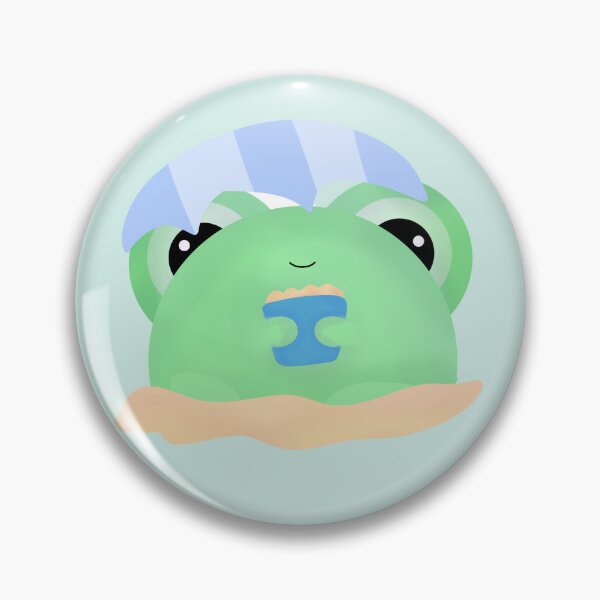 Item preview, Beach Frog designed and sold by ArtsyDonut.
