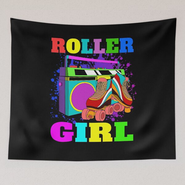 Item preview, Roller girl Retro Roller skates 80s designed and sold by Ibu83.