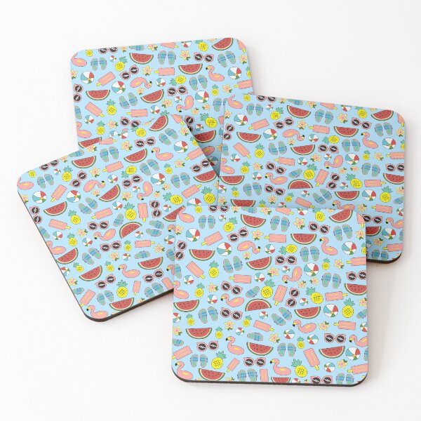 Item preview, Beachy Summer Print designed and sold by Eagerly Elementary Music.