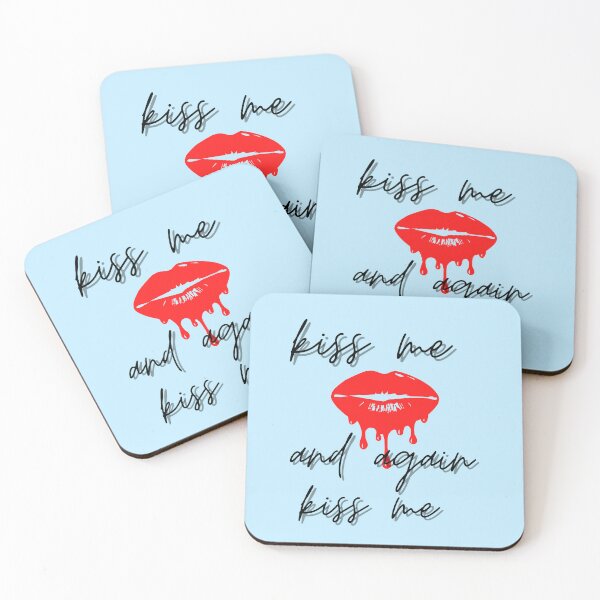 Item preview, kiss me again t-shirts, kiss t-shirts, love t-shirts, romance t-shirts designed and sold by BLUE  bubble.
