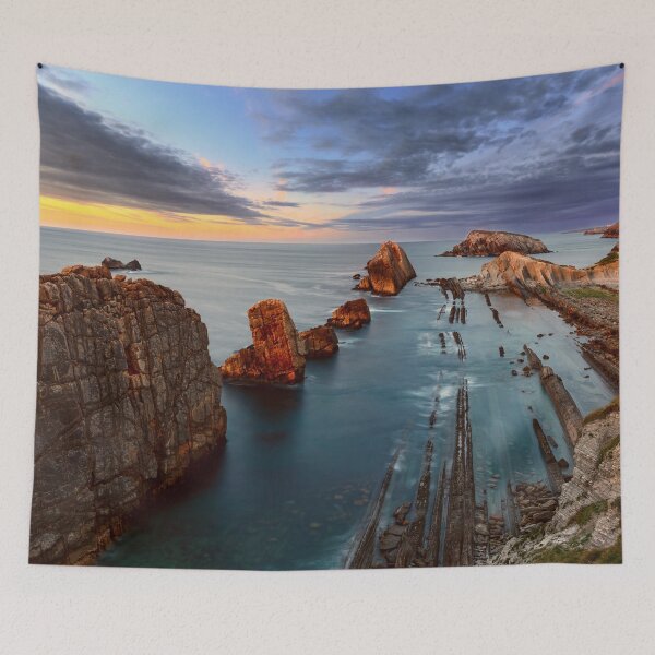 Item preview, Rocky Coastline Near Beach designed and sold by NoSpecialShop.