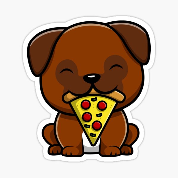 Cute Dino Enjoys Eating Pizza Graphic by jonnyleaf14 · Creative Fabrica