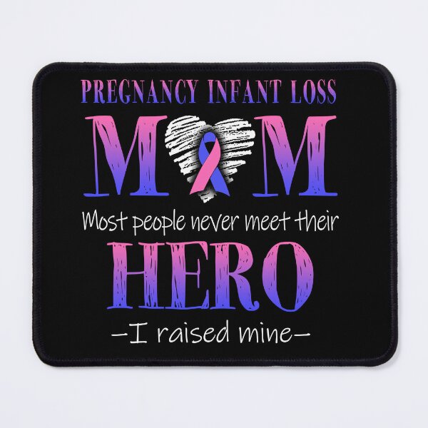 Item preview, Proud Pregnancy Infant Loss Mom HERO I Raised Mine designed and sold by Mnrshirley.