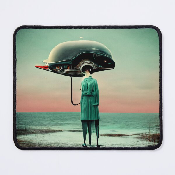Item preview, Surreal art - space head designed and sold by ontano.