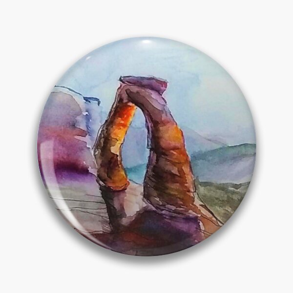 Item preview, Delicate Arch - circular design designed and sold by Anna Effenberger Art.