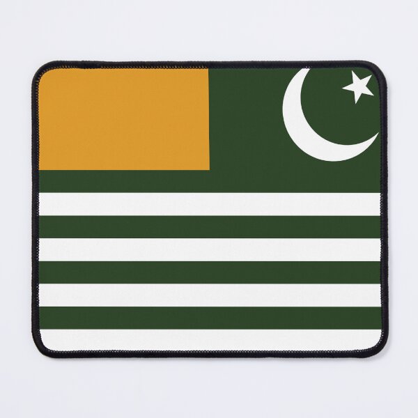 Item preview, Jammu Kashmir Flag Sticker Cushion Pillow designed and sold by Asif Ansari.