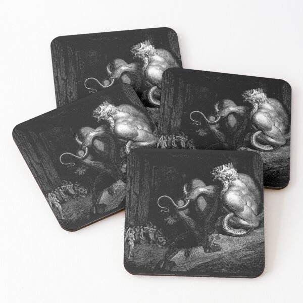Item preview, Lithograph - Gustave Doré - Dante Alighieri - Inferno - Plate 13 (Canto V - Minos) from the Divine Comedy designed and sold by DALIO666.