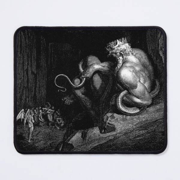 Item preview, Lithograph - Gustave Doré - Dante Alighieri - Inferno - Plate 13 (Canto V - Minos) from the Divine Comedy designed and sold by DALIO666.