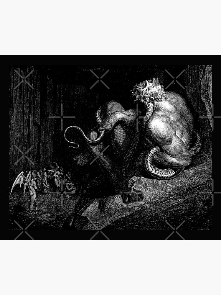 Lithograph Gustave Dor Dante Alighieri Inferno Plate 13