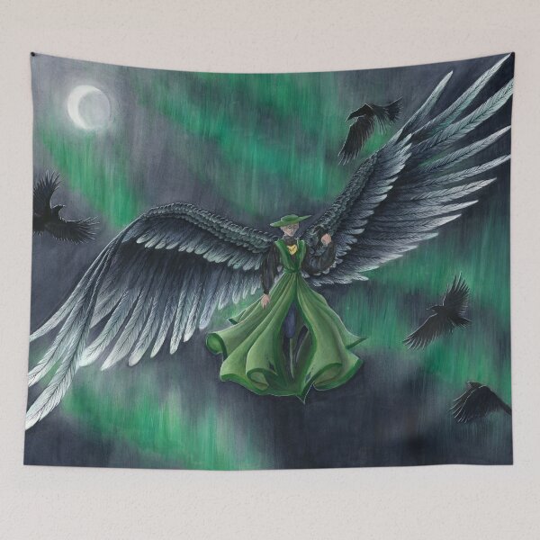 Item preview, Crowfather designed and sold by ValkyrieSoupArt.