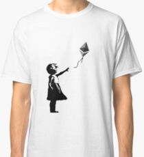 Ethereum Balloon Girl - Banksy Loves Bitcoin Series (the ORIGINAL design) Classic T-Shirt