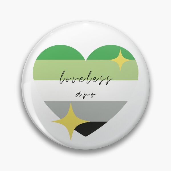 Item preview, Loveless Aro Sparkly Heart designed and sold by seraphmars.