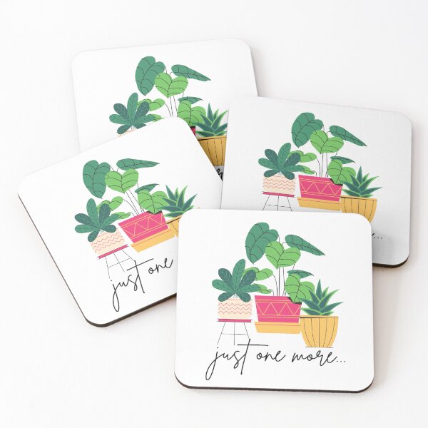 Item preview, Just One More Plant  designed and sold by Samantha  Ross Art.