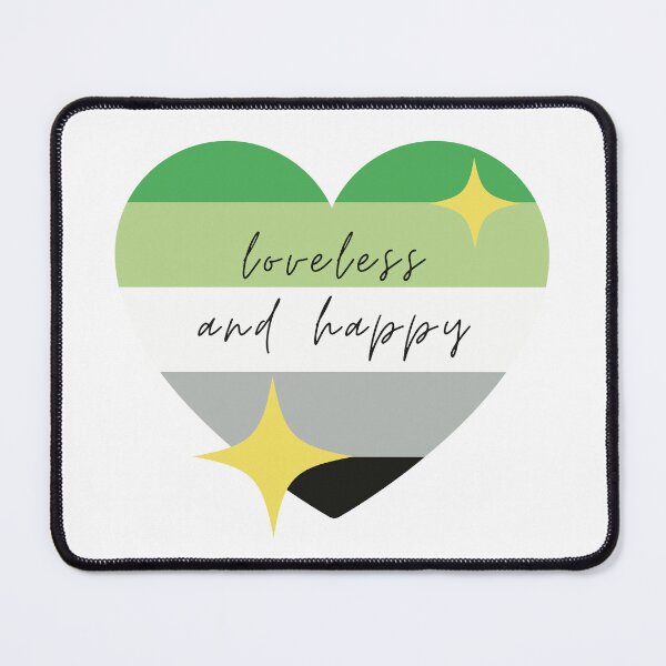 Item preview, Loveless and Happy | Loveless Aro Sparkly Heart designed and sold by seraphmars.