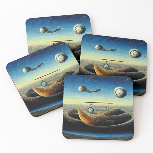 Item preview, Surreal art - time and space designed and sold by ontano.